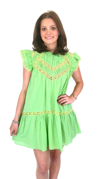 Love the Label Green Flash Dress