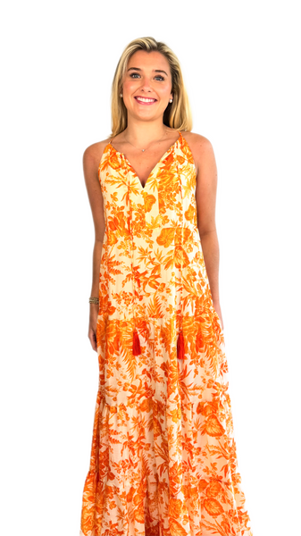 Lavender Brown Ashlyn Maxi Dress