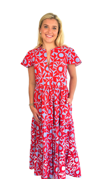 Oliphant Red Eclipse Dress