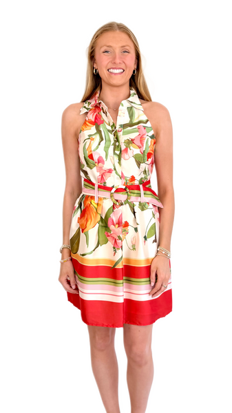 Lavender Brown Rayna Dress