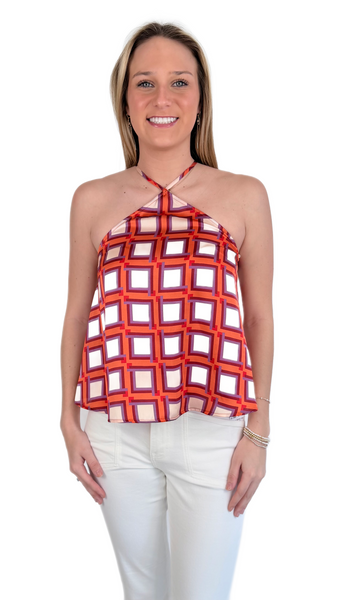 Lavender Brown Reagan Top