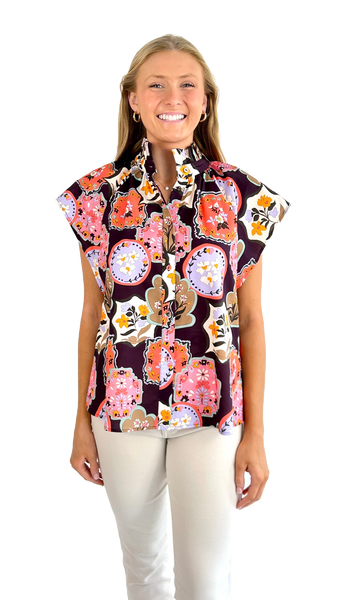 Crosby Stamp Billie Blouse