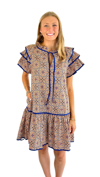 Sincerely Ours Tile Nanette Dress