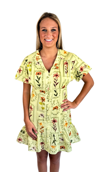 Anna Cate Lime Kyle Dress