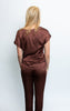 Lavender Brown Auya Top