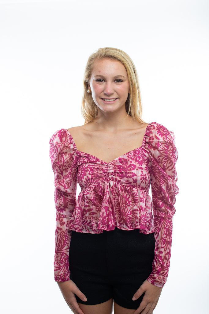 Meet Me in Santorini Carly Blouse