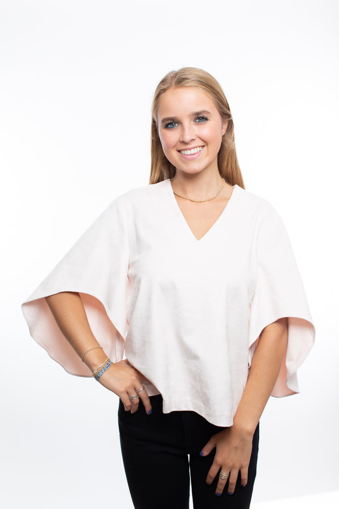 Anna Cate Ice Suede Nina Top