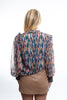THML Brown Leather Skirt