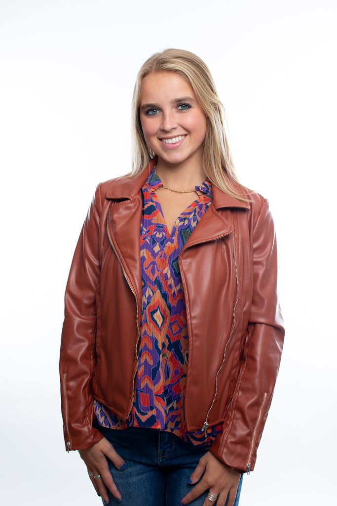 Willa Story Taylor Leather Jacket