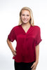 Glam Wine Warner Top