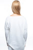 French Connection White Babysoft Sweater