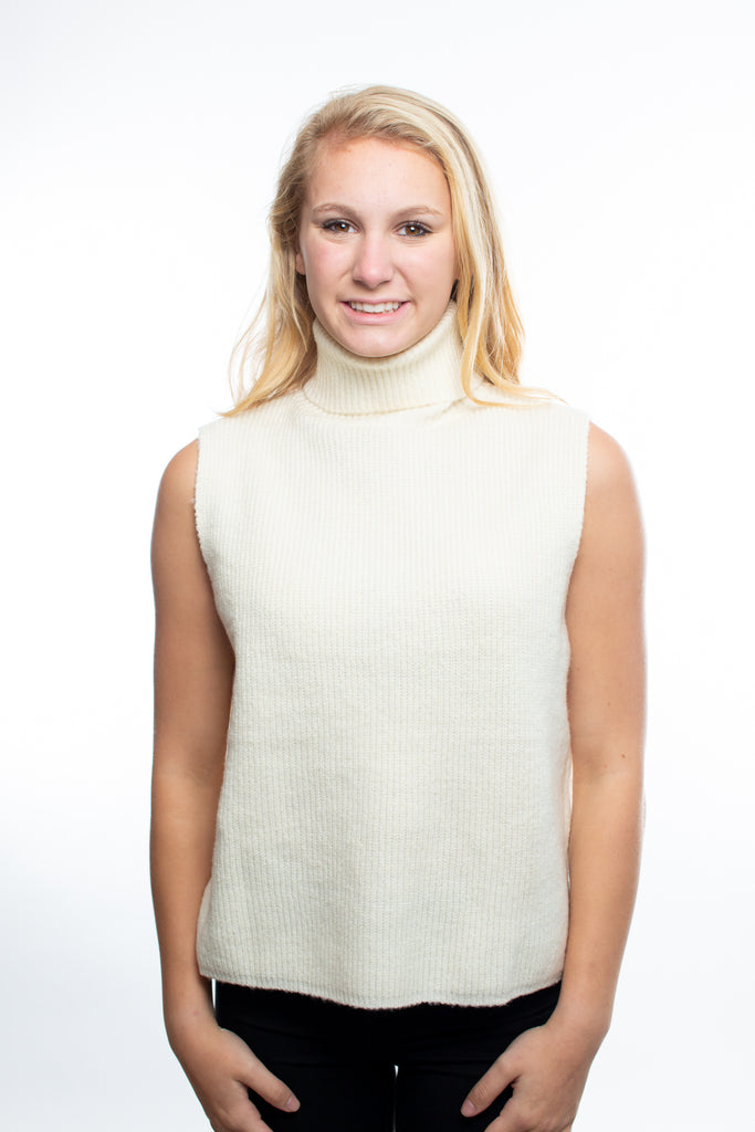 KLD Ivory Sweater Vest