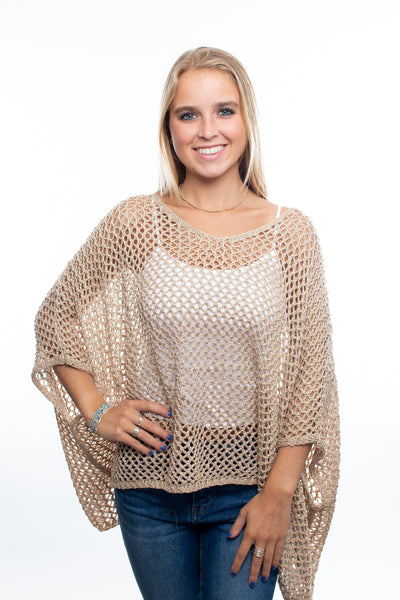 KLD Shimmer Mocha Sweater
