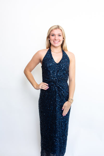 Current Air Sapphire Sequin Dress