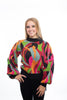 Farm Rio Multi-Color Knit Sweater