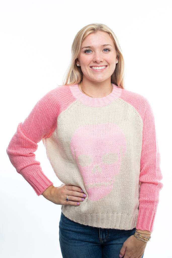 Wooden Ships Diamond Raglan Sweater