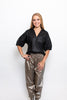 Emily McCarthy Black Poppy Top