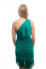 Saylor Green Sainte Fringe Dress