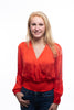 Current Air Flame Pleat Top