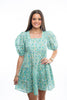 Anna Cate Teal Harper Dress