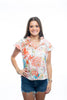 Lavender Brown Hope Top