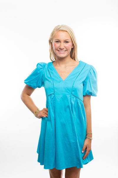 Alden Adair Turquoise Emily Dress