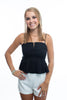 ASTR Black Rhoda Top