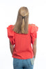 THML Coral Flutter Top
