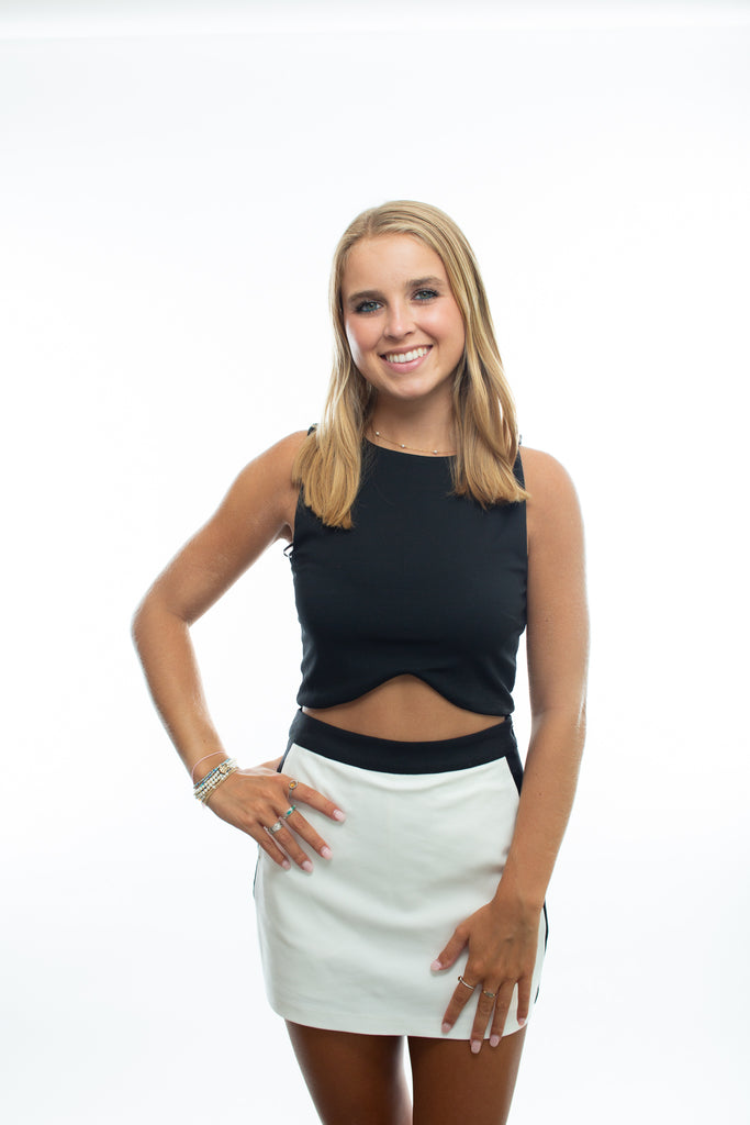 Glam Black Tallulah Top