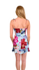 Amanda Uprichard Blue Magnolia Romper