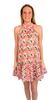 Meet Me in Santorini Peony Halter Dress