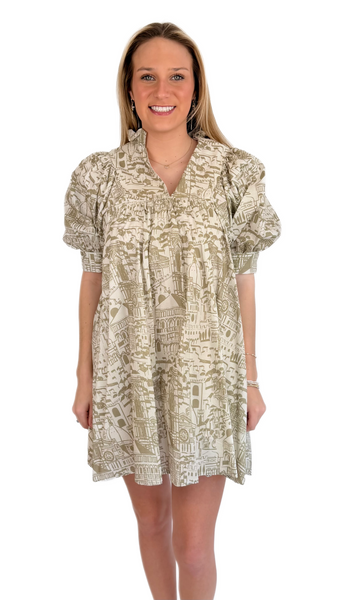 Meet Me in Santorini Bellezza Dress