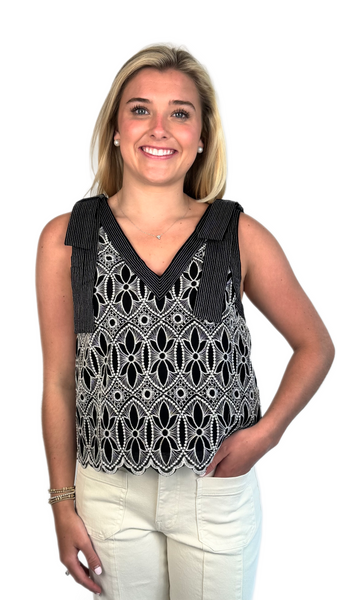 Entro Black JJ Top