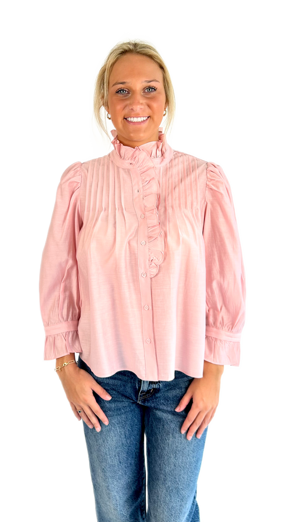 English Factory Prissy Pink Blouse