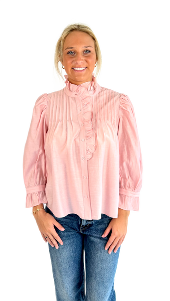 English Factory Prissy Pink Blouse