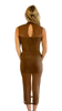 Amanda Uprichard Mocha Damira Dress