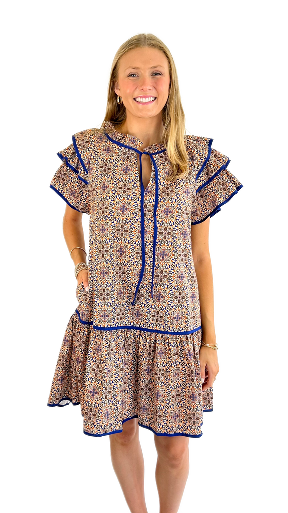 Sincerely Ours Tile Nanette Dress