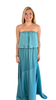 KLD Turquoise Maxi Dress