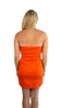 Endless Rose Orange Tube Mini Dress