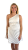Lena Cloud Pleated Dress