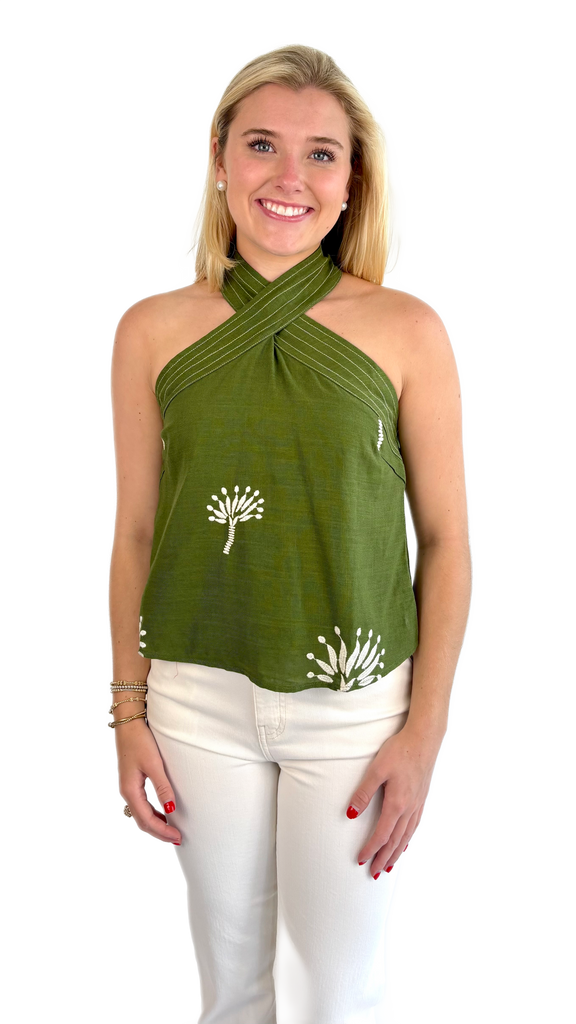 Ciebon Green Avery Top