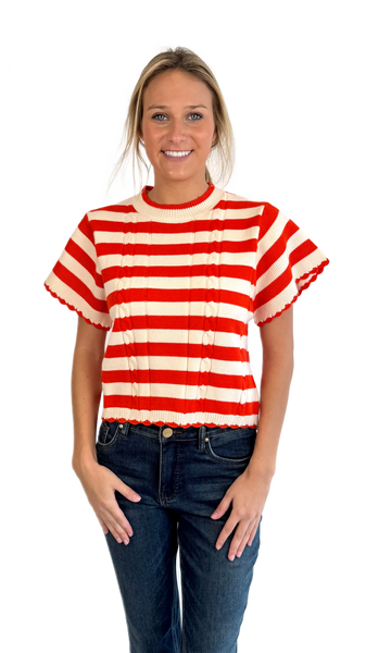 THML Stripe Stephen Sweater