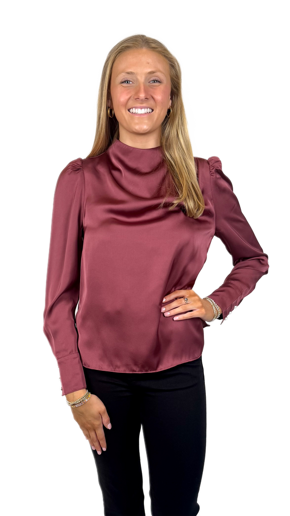 Alden Adair Mulberry Scarlett Top