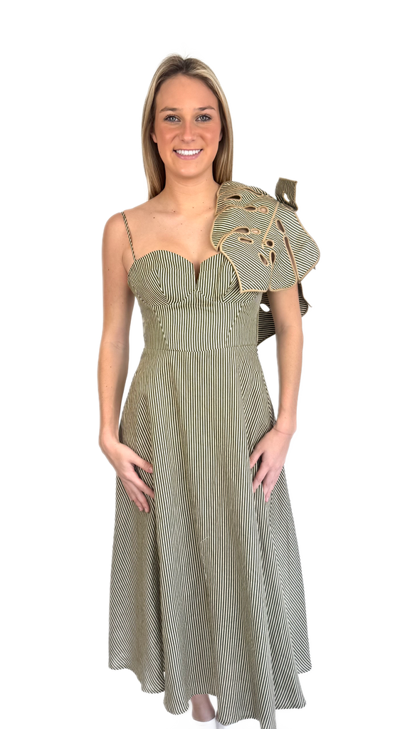 Farm Rio Monstera Midi Dress