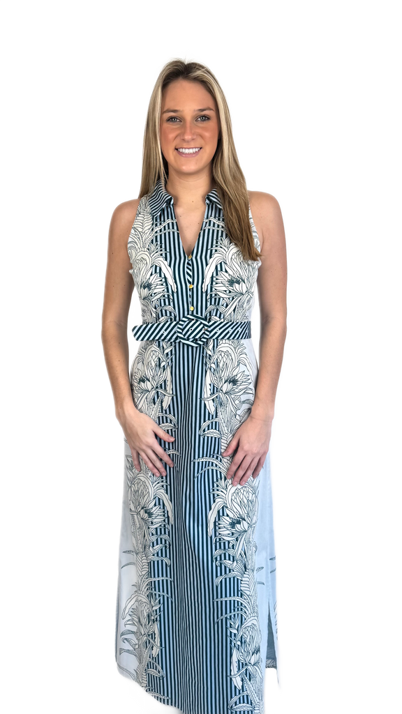 Anna Cate Jill Palm Midi Dress