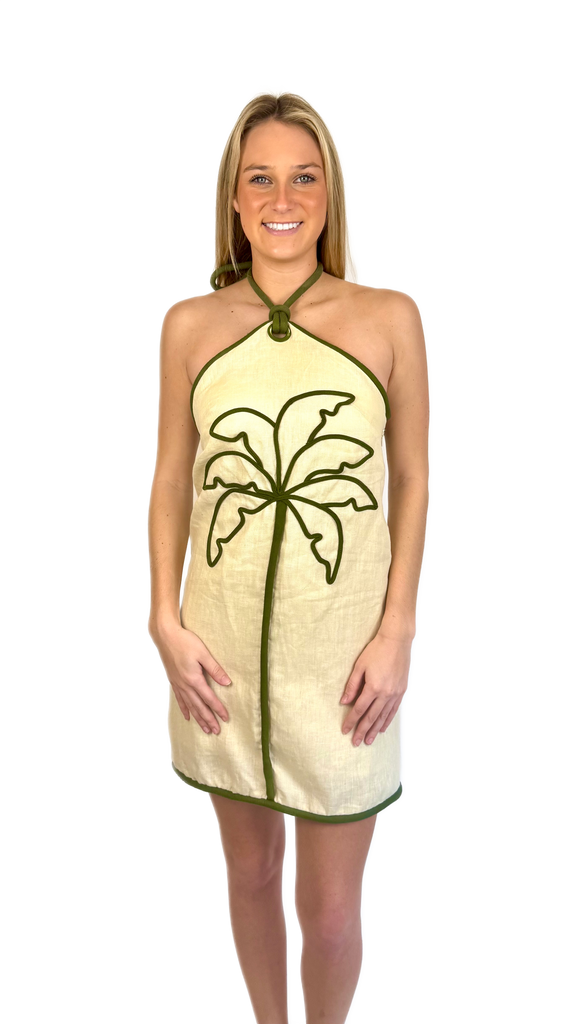 Farm Rio Sand Coconut Dress