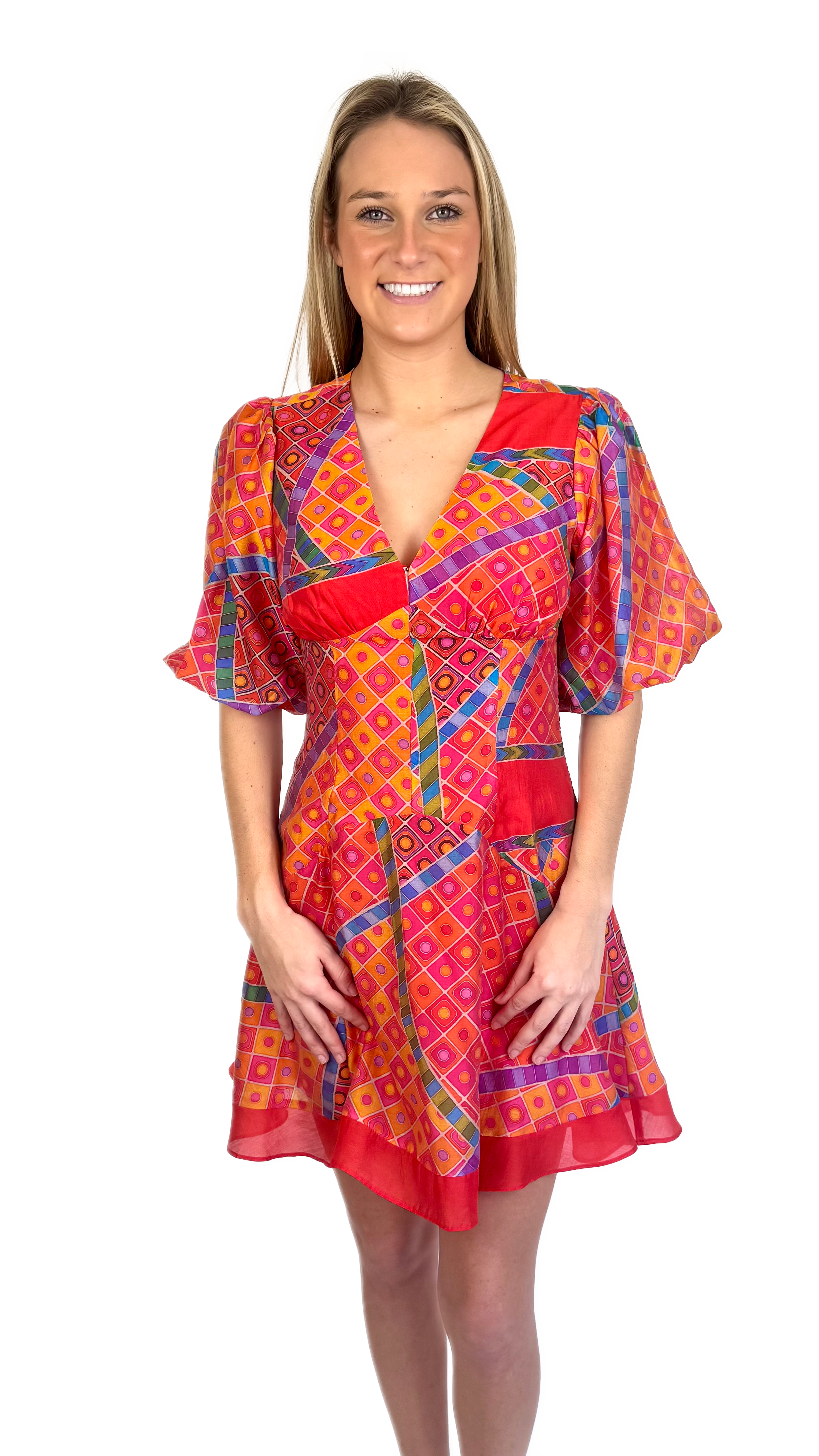 Ciebon Finland Dress Painted Pink Ciebon Finland Dress Painted Pink