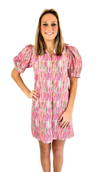 Willa Story Pink Anna Dress