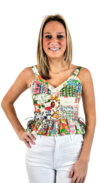 Love the Label Patchwork Taylor Top