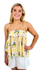 Meet Me in Santorini Citrus Top